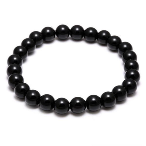 Black Zen Bead Bracelet