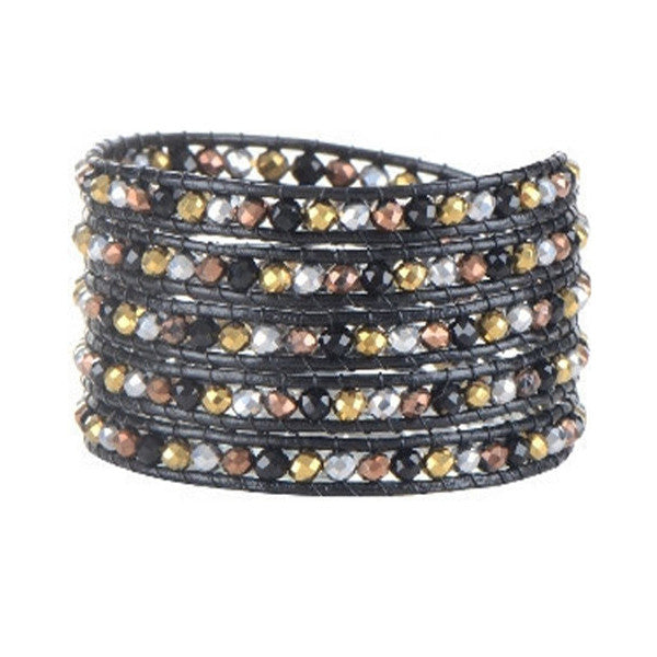 Hermes Wrap Bead Bracelet